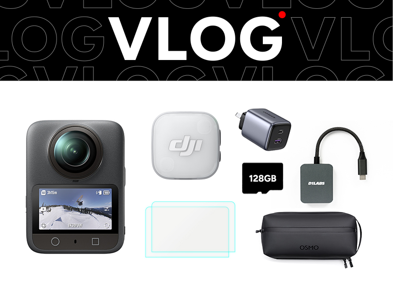 Osmo 360 Vlog Bundle (DJI Mic Mini 2)